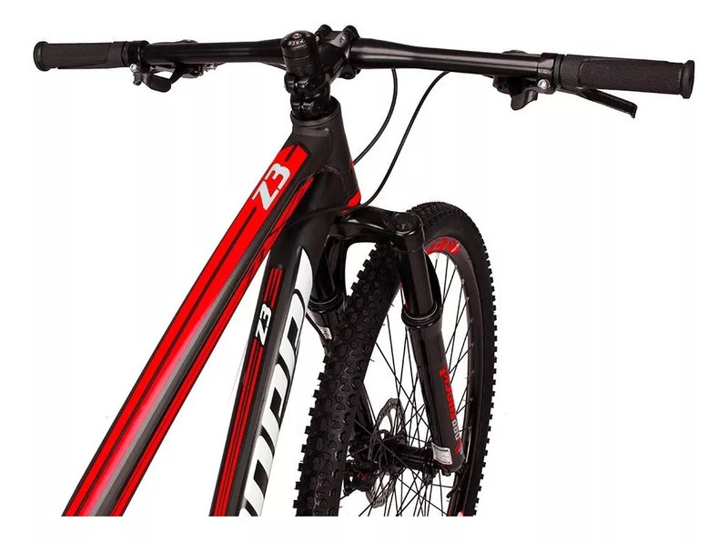 Bicicleta Aro 29 Dropp Z3 Câmbios 24 Vel Marchas Freio a Disco Mecânico com Suspensão Dianteira MTB