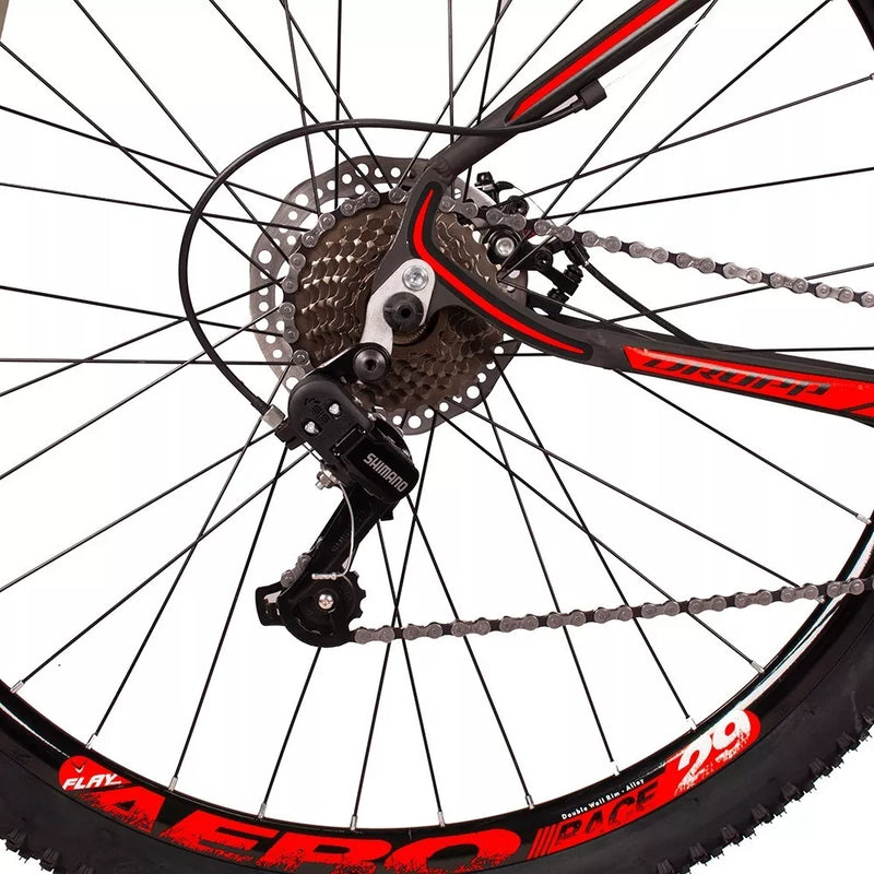 Bicicleta Aro 29 Dropp Z3 Câmbios 24 Vel Marchas Freio a Disco Mecânico com Suspensão Dianteira MTB