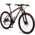 Bicicleta Aro 29 Dropp Z3 Câmbios 24 Vel Marchas Freio a Disco Mecânico com Suspensão Dianteira MTB